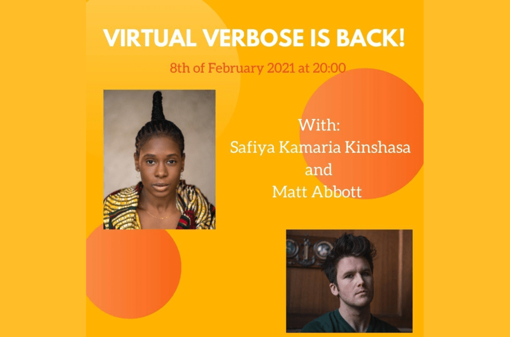 Virtual Verbose gig on Mon 8&nbsp;Feb