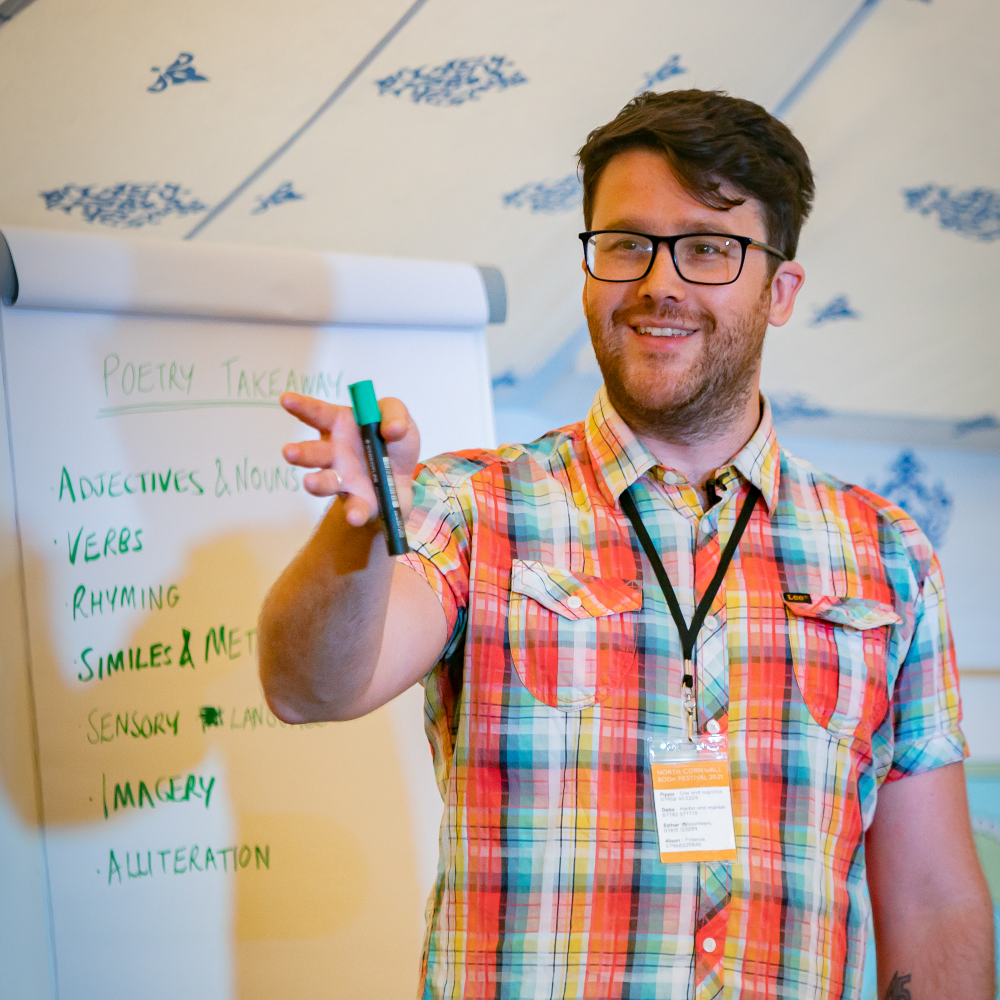 Matt Abbott Poet | North Cornwall Book Festival 2021